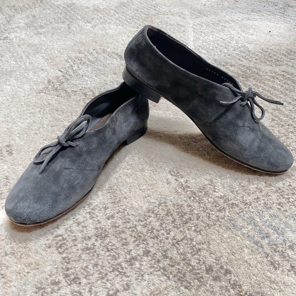 COCLICO Illite Gray Suede Flats